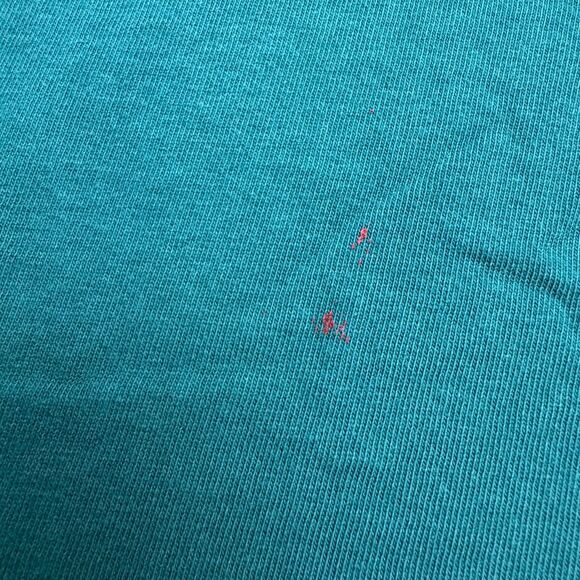 Eddie Bauer Legend Wash Slim Fit Basic T-Shirt Mens Small Teal Green Crew Tee - Picture 10 of 12